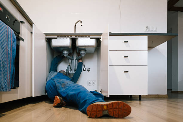 Professional Gas Line Repair technician working in Randallstown, MD